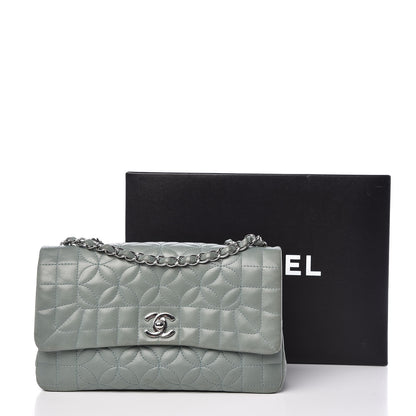Chanel Lambskin Quilted Lady Graphic Flap Green 11 of 11