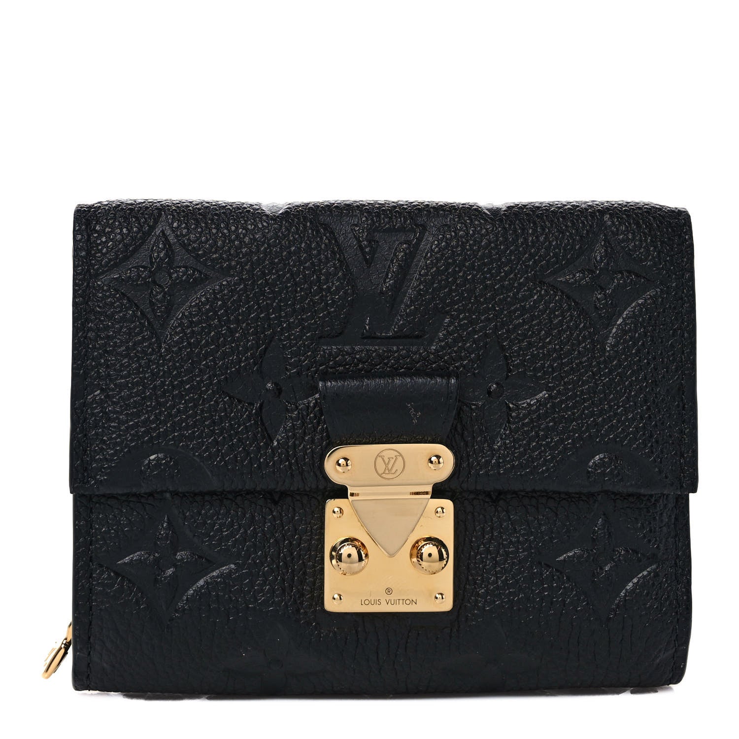 Louis Vuitton Empreinte Metis Compact Wallet Black 1 of 4
