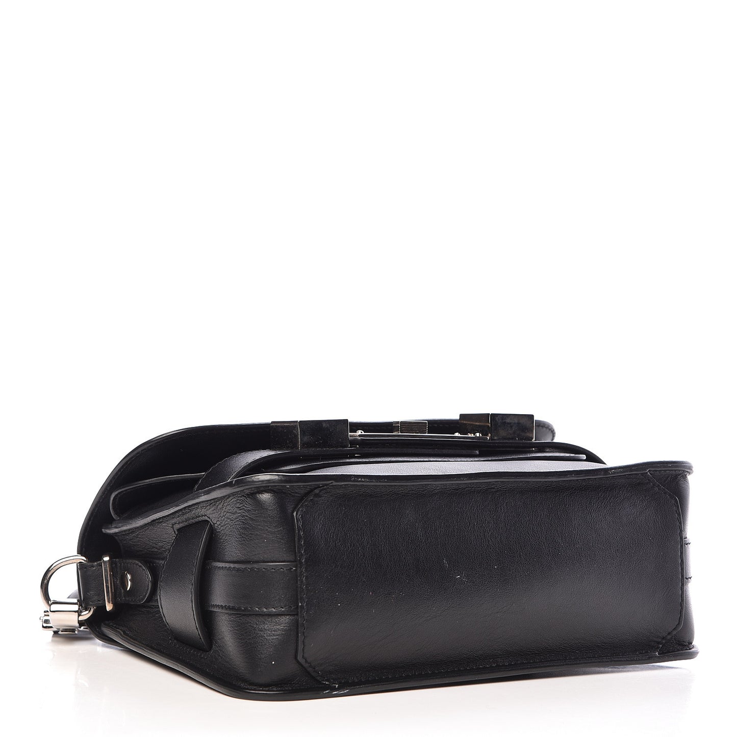 Calfskin Mini PS11 Classic Shoulder Bag Black