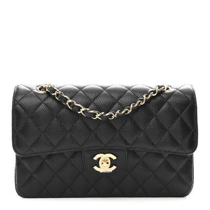 Chanel Caviar Quilted Small Double Flap Black 1 of 11