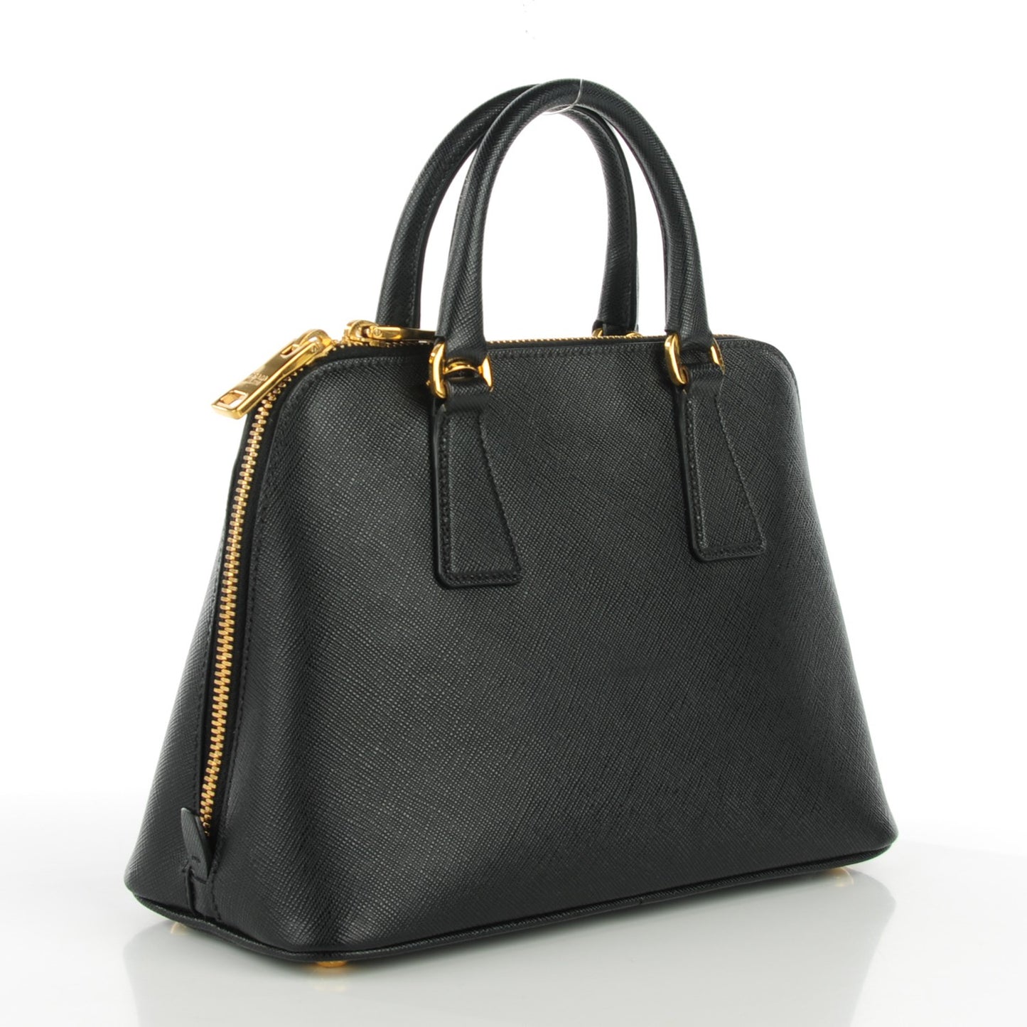 Saffiano Vernice Mini Promenade Tote Black