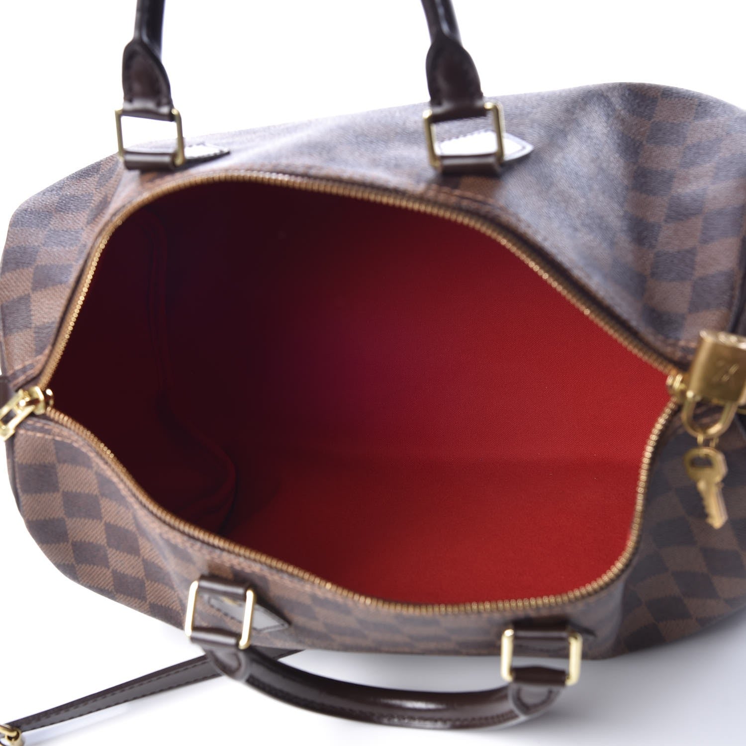 Louis Vuitton Damier Ebene Speedy Bandouliere 35 6 of 12