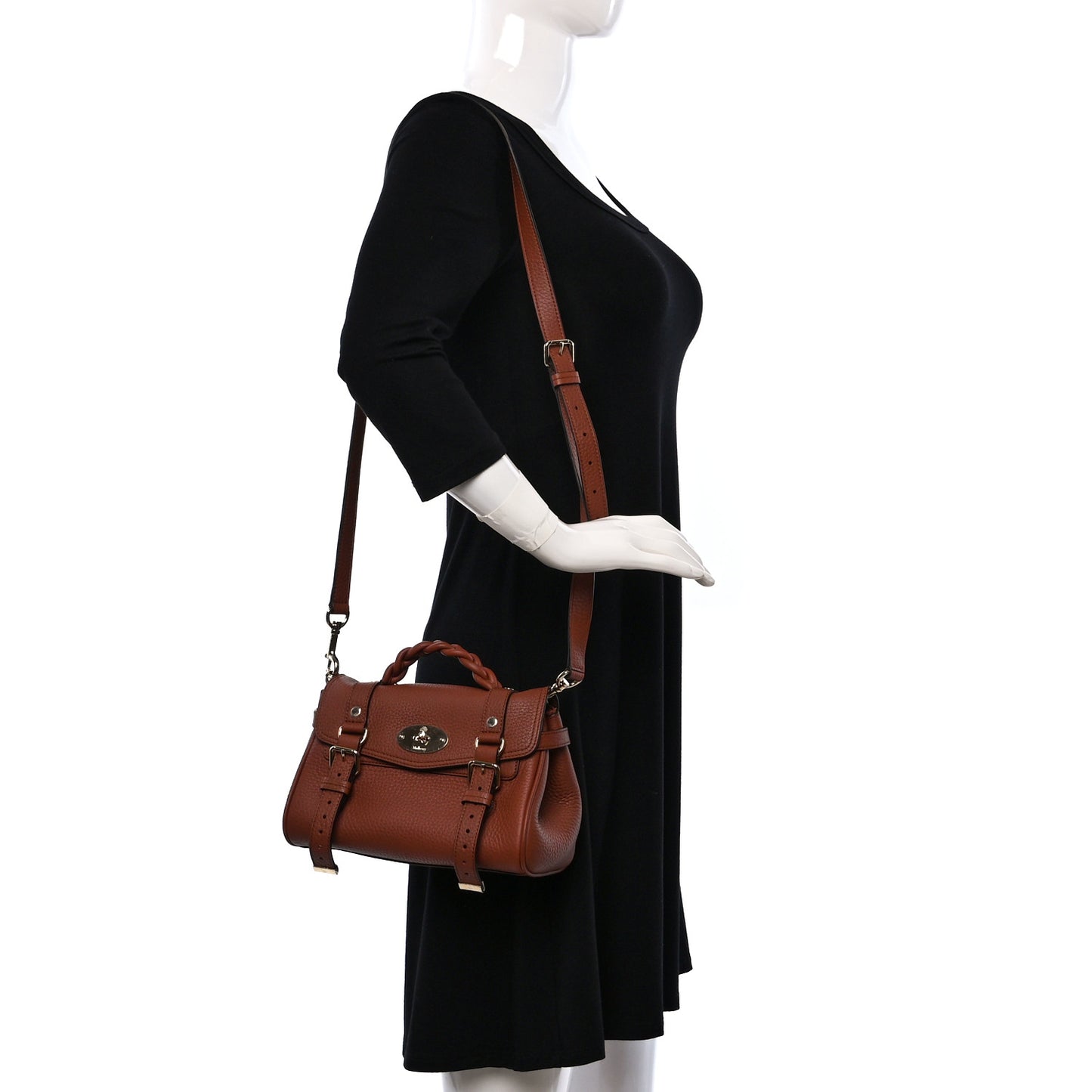 Heavy Grain Mini Alexa Chestnut
