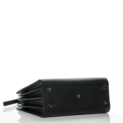 Saint Laurent Grained Calfskin Baby Sac De Jour Black 4 of 7