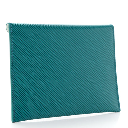 Louis Vuitton Epi Envelope Pouch Emerald 3 of 6