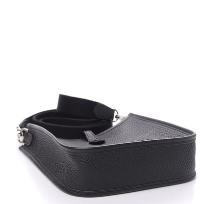 Hermes Taurillon Clemence Evelyne TPM Black 4 of 11