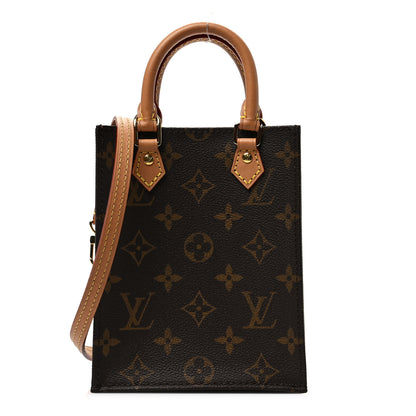 Louis Vuitton Monogram Petit Sac Plat 1 of 7