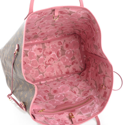 Louis Vuitton Monogram Articles de Voyage Ikat Neverfull GM Rose Velours 7 of 7