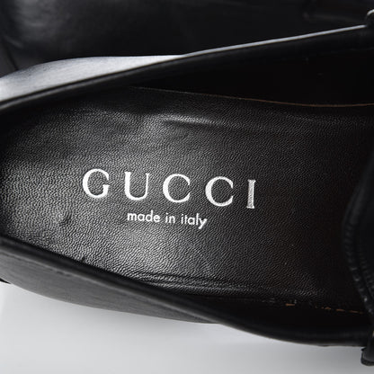 Gucci Calfskin Mens Horsebit Loafers 10.5 Black 6 of 12