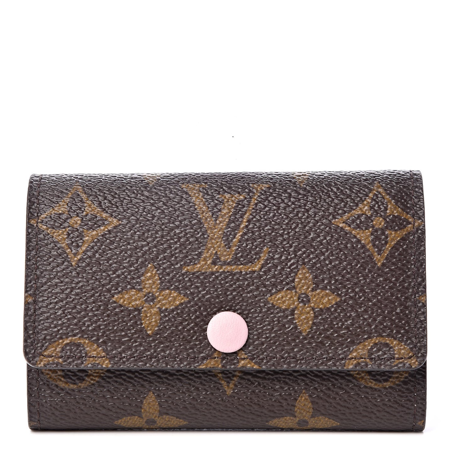 Monogram Multicles 6 Key Holder Rose Ballerine