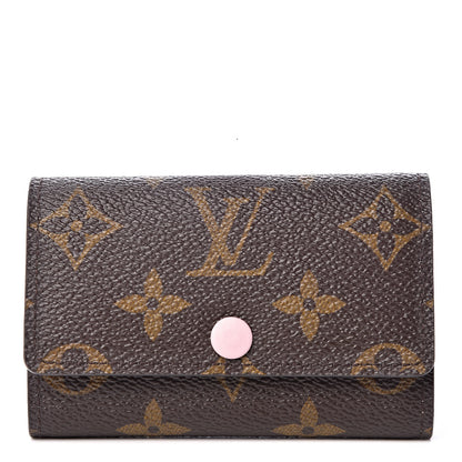 Louis Vuitton Monogram Multicles 6 Key Holder Rose Ballerine 1 of 7