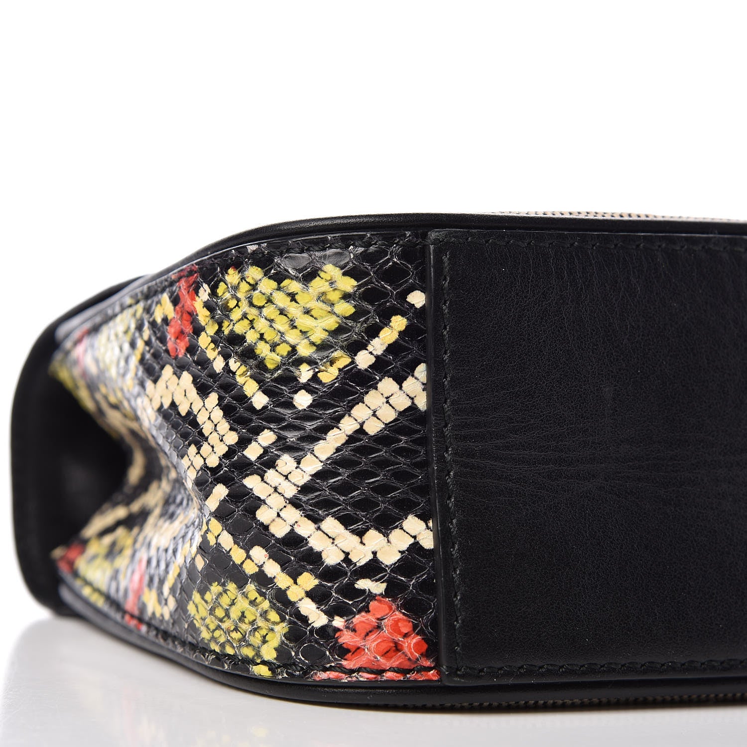 Proenza Schouler Canvas Ayers Calfskin Tiny Kent Shoulder Bag Black White 8 of 11