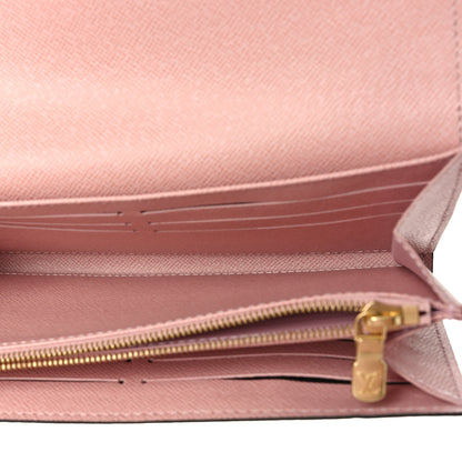 Louis Vuitton Monogram Sarah Wallet NM Rose Ballerine 5 of 9