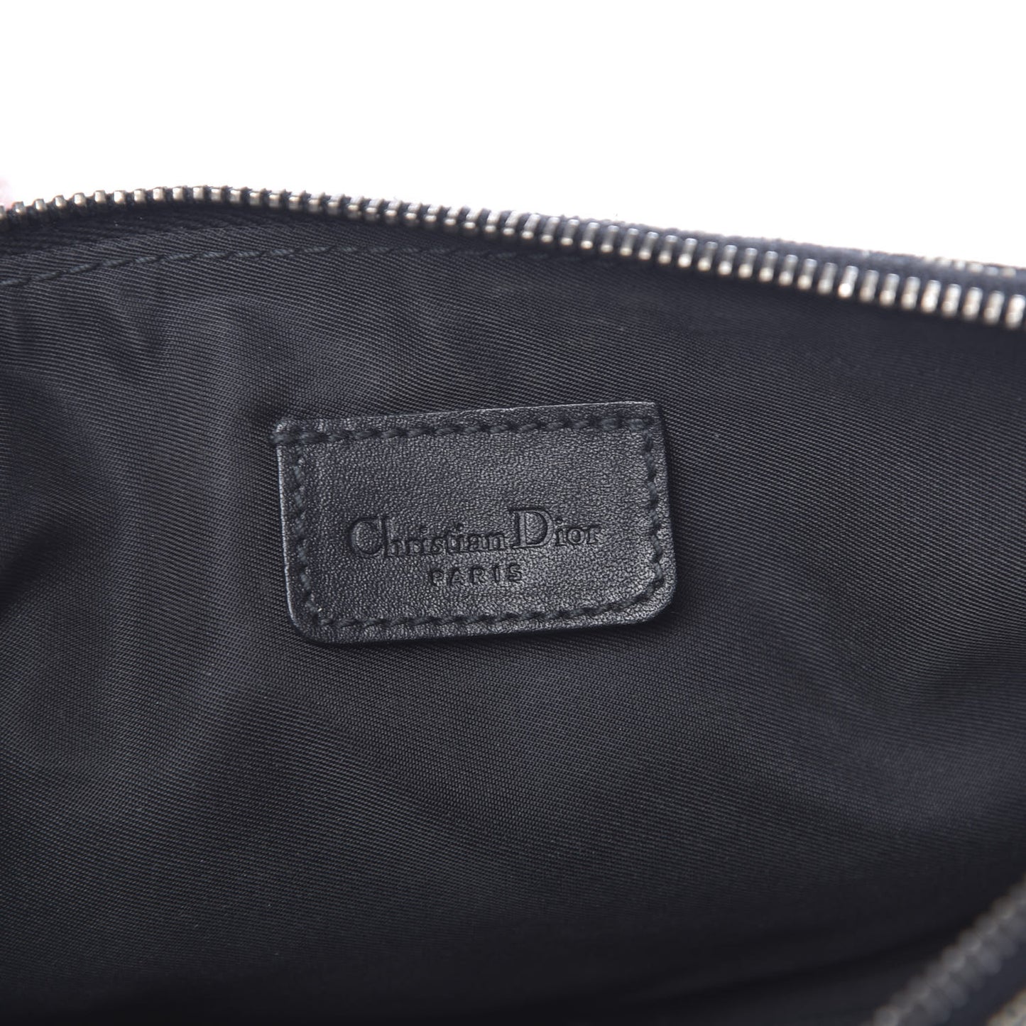 Monogram Mini Saddle Pochette Black