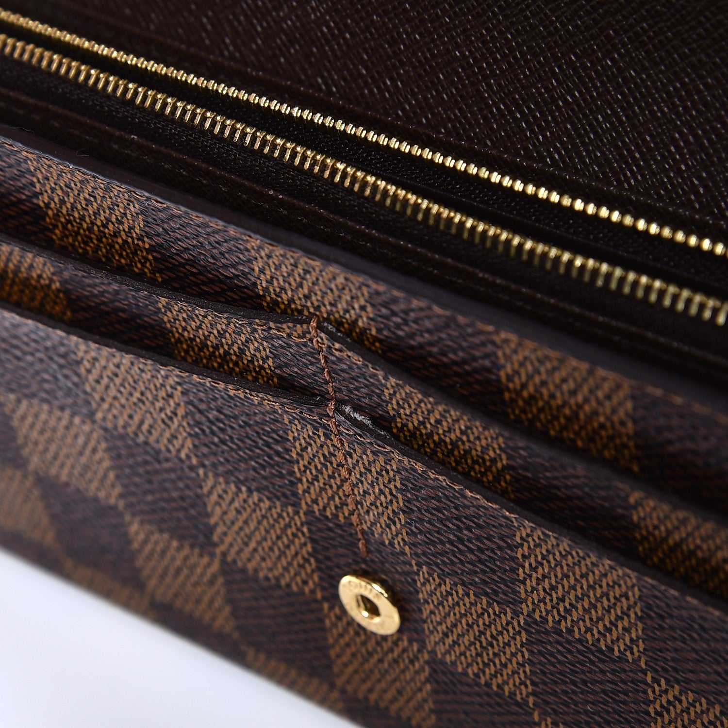 Louis Vuitton Damier Ebene Sarah Wallet NM 7 of 8