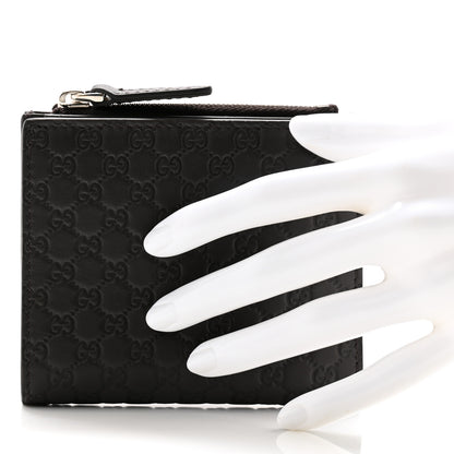 Gucci Microguccissima Snap Bi-Fold Wallet Dark Brown 2 of 7