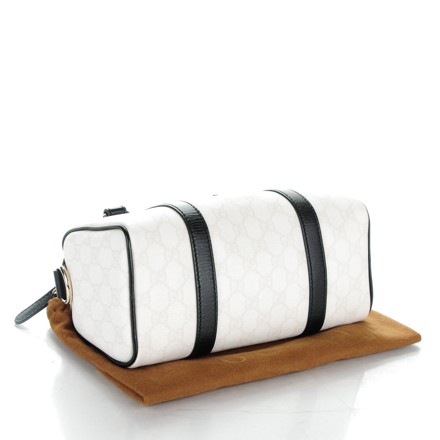 Gucci GG Plus Monogram Small Joy Boston White Black 4 of 8