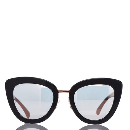 Chanel Cat Eye Quilted Sunglasses 5368 Black Pink 3 of 7