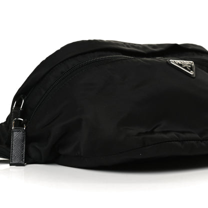 Prada Re-Nylon Saffiano Convertible Belt Bag Black 15 of 17