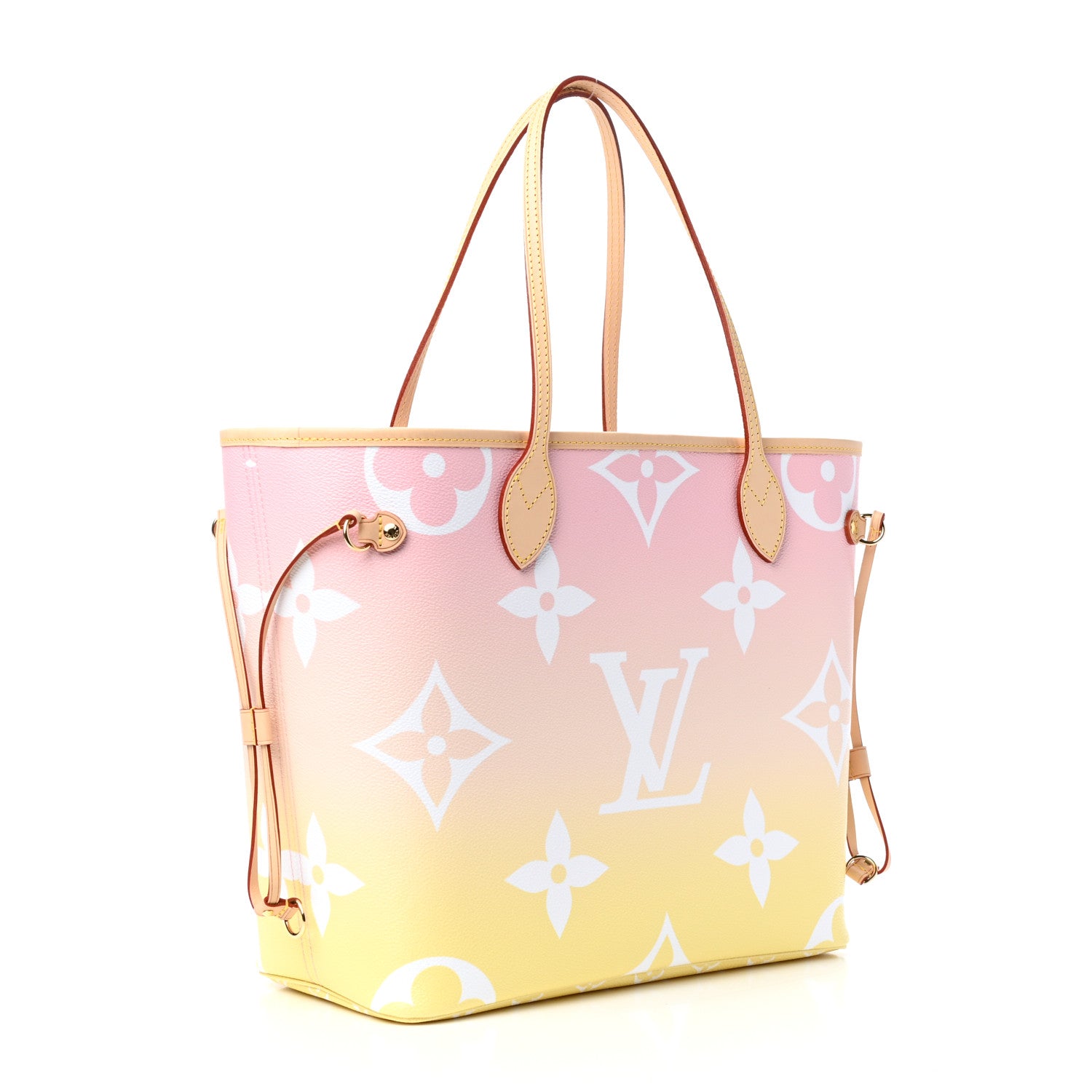 Louis Vuitton Monogram Giant By The Pool Neverfull MM Light Pink 3 of 9