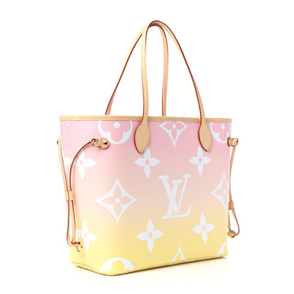 Louis Vuitton Monogram Giant By The Pool Neverfull MM Light Pink 3 of 9