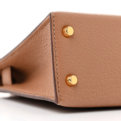 Hermes Chevre Mysore Mini Kelly Sellier 20 Quebracho 9 of 14