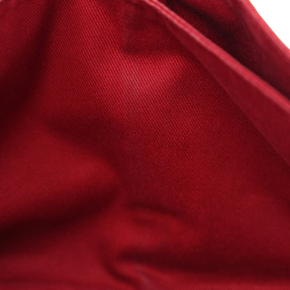 Chanel Grained Calfskin Medium Natural Beauty Flap Red 11 of 13