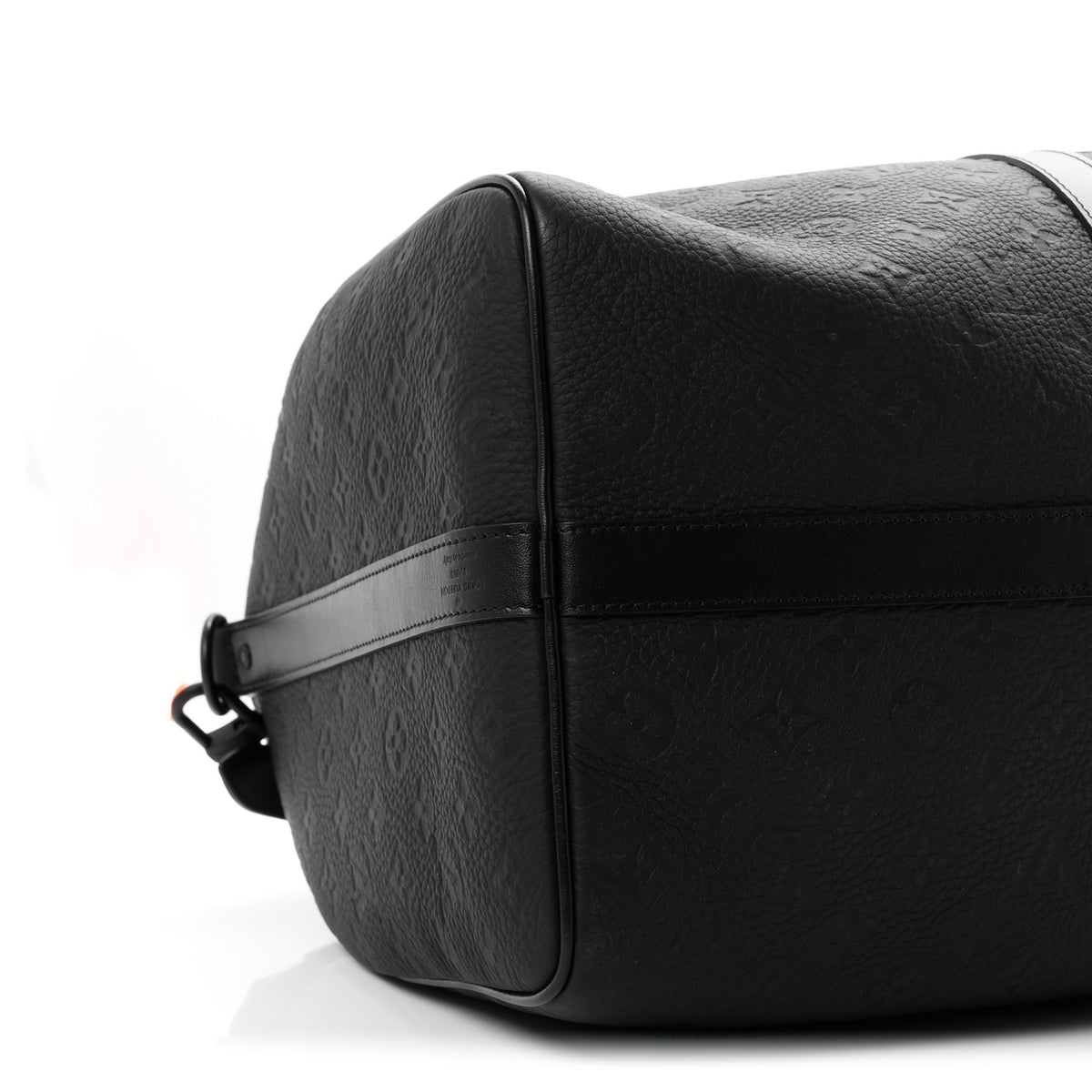 Taurillon Monogram Keepall Bandouliere 50 Black