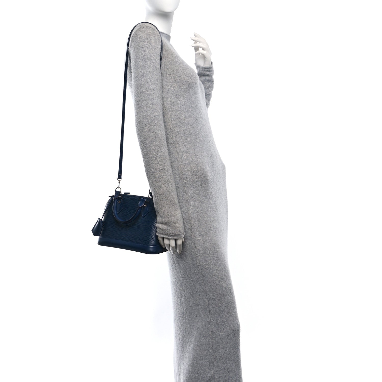 Louis Vuitton Epi Alma BB Indigo 2 of 10