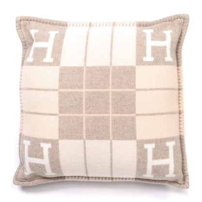 Hermes Wool Cashmere Avalon III Pillow PM Coco Camomille 3 of 6