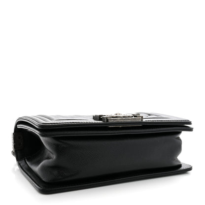 Chanel Caviar Quilted Small Boy Flap Black 4 of 11