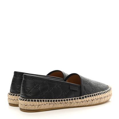 Gucci Guccissima Signature Espadrilles 37.5 Black 4 of 9