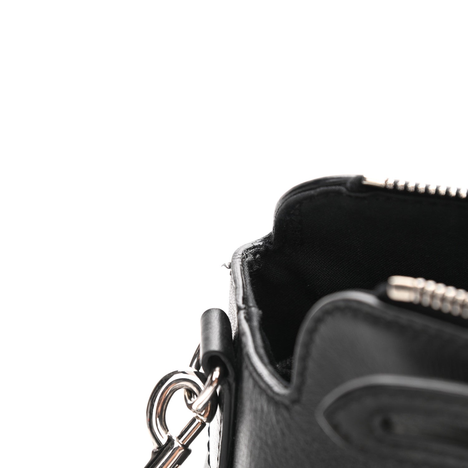 Fendi Vitello Dolce Medium By The Way Boston Bag Black 8 of 11