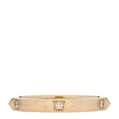 Tiffany 18K Yellow Gold Diamond 2.5mm Tiffany True Band Ring 56 7.5 1 of 5