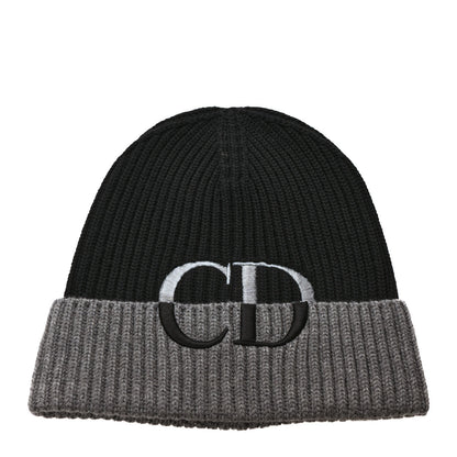 Christian Dior Knit Hat M Grey Black 1 of 5