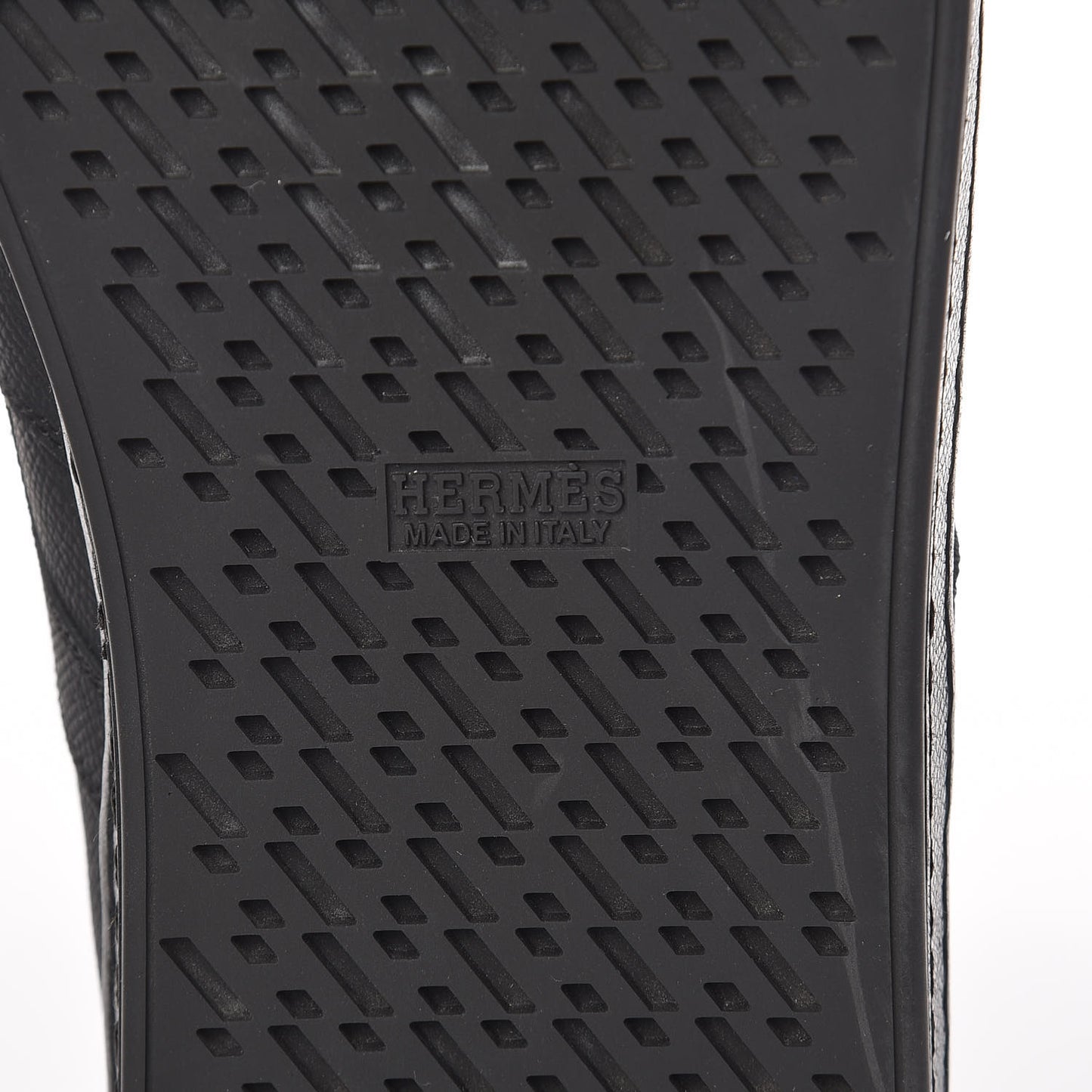 Matte Epsom Calfskin Mens Olympic Sneakers 43 Black
