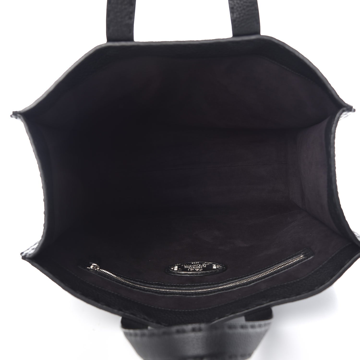 Fendi Cuoio Romano Selleria Monster Eyes Tote Black 5 of 7