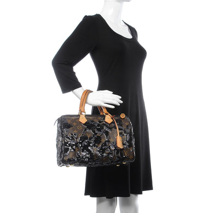 Louis Vuitton Monogram Fleur De Jais Sequins Speedy 30 2 of 9