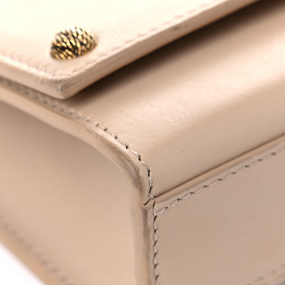 Saint Laurent Smooth Calfskin Medium Braided Monogram Kate Satchel Nude Powder 6 of 17