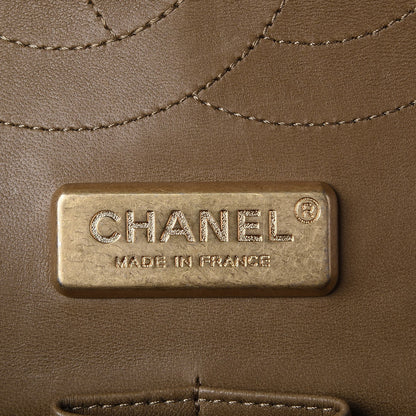 Chanel Metallic Python Jumbo Double Flap Gold 7 of 9