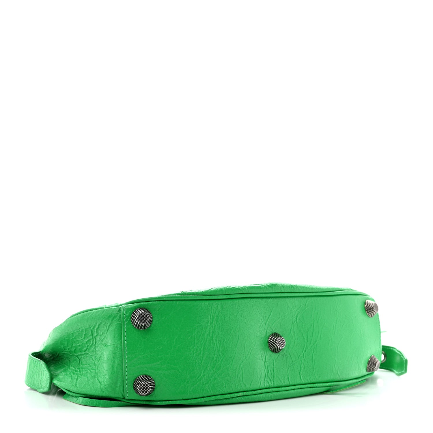 Balenciaga Agneau Arena Small Le Cagole Shoulder Bag Vivid Green 5 of 14
