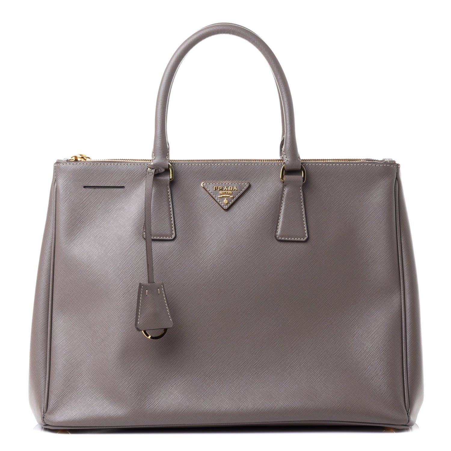 Prada Saffiano Large Galleria Double Zip Tote Argilla 1 of 5