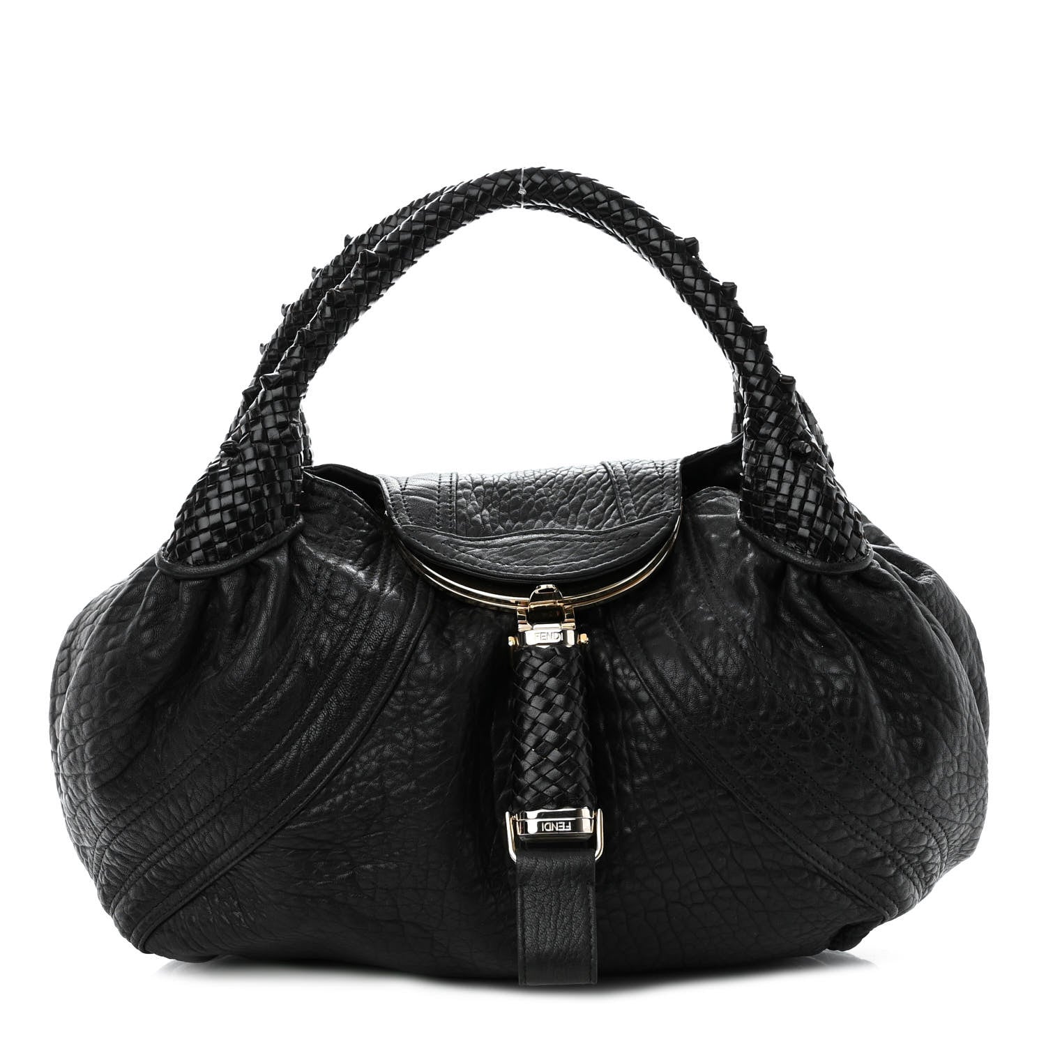 Fendi Nappa Nuvolata Spy Black 1 of 11