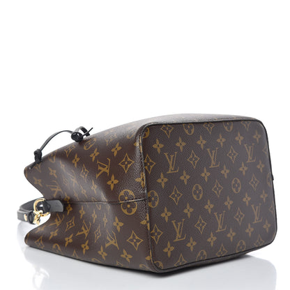 Louis Vuitton Monogram Neonoe MM Black 4 of 8