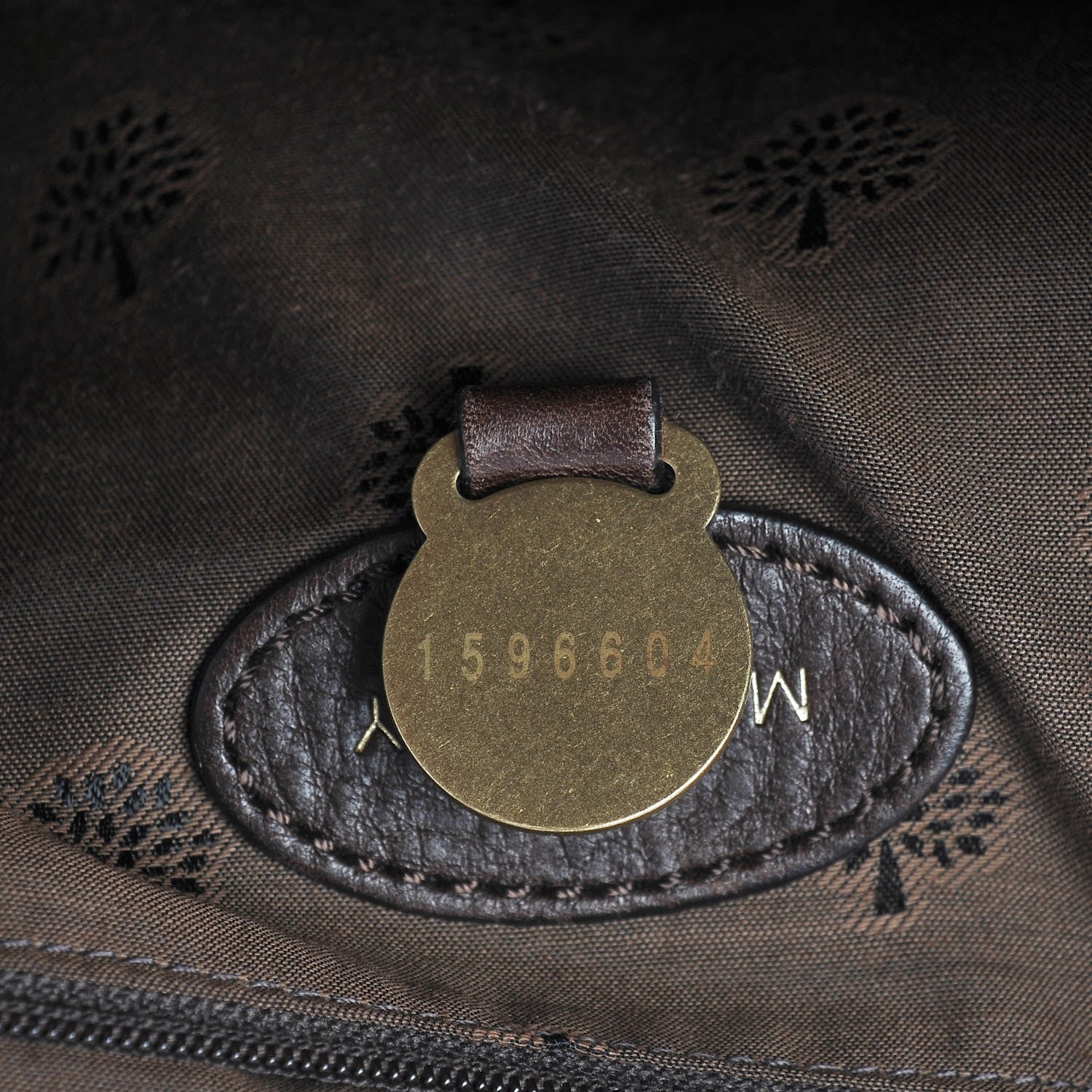 Mulberry Natural Calfskin Ted Convertible Messenger Bag Brown 8 of 8