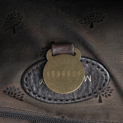 Mulberry Natural Calfskin Ted Convertible Messenger Bag Brown 8 of 8