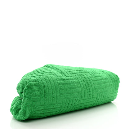 Bottega Veneta Sponge Fabric The Pouch Clutch Grass 4 of 8