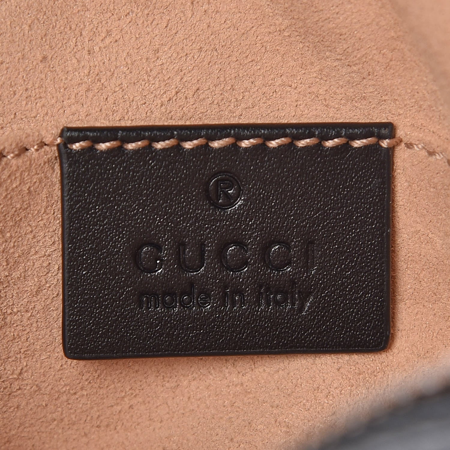 Gucci Calfskin Matelasse GG Marmont Belt Bag 105 42 Black 6 of 8