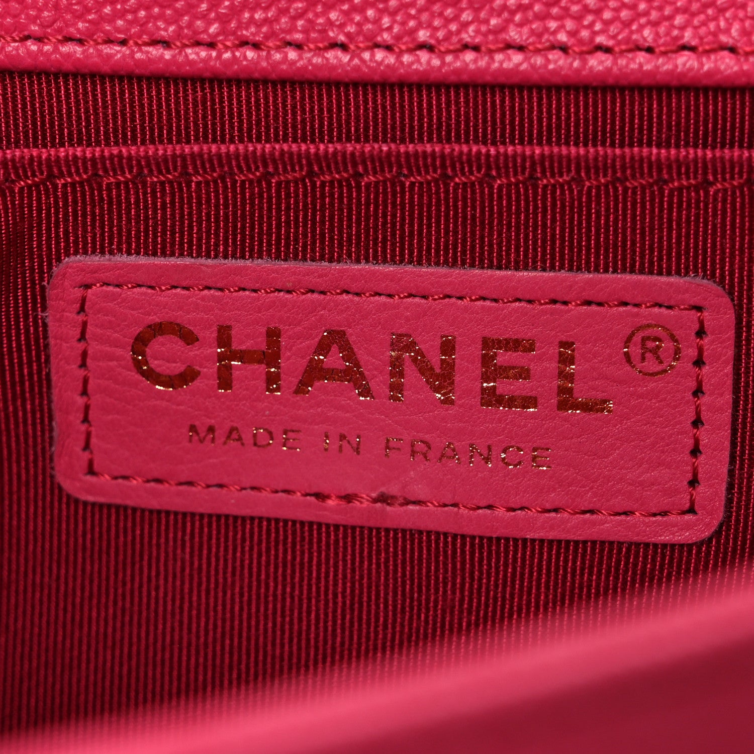 Chanel Caviar Quilted Medium Boy Flap Pink 6 of 12
