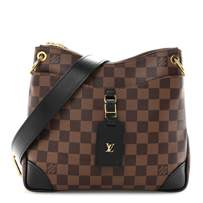 Louis Vuitton Damier Ebene Odeon PM Black 1 of 10